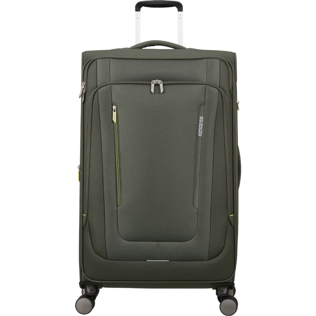 American Tourister Wanderlite - Dark Khaki Stor Resväska 79cm