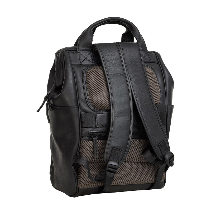 New Rebels Obsidian Tremont Ryggsäck i Läder – Svart
