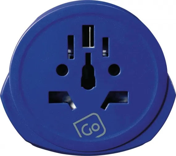 Go Travel Worldwide USB-A & C Reseadapter