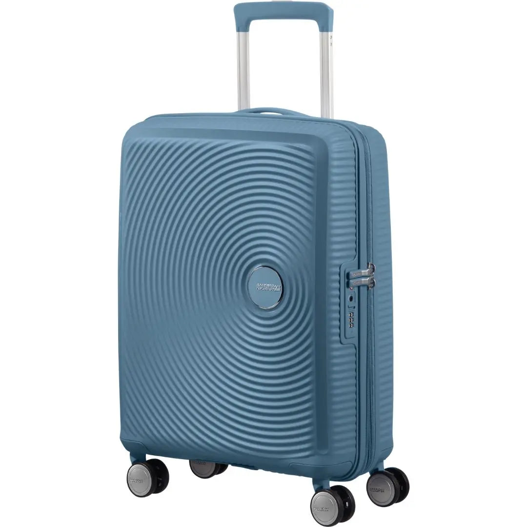American Tourister Soundbox - Stenblå Kabinväska 55cm