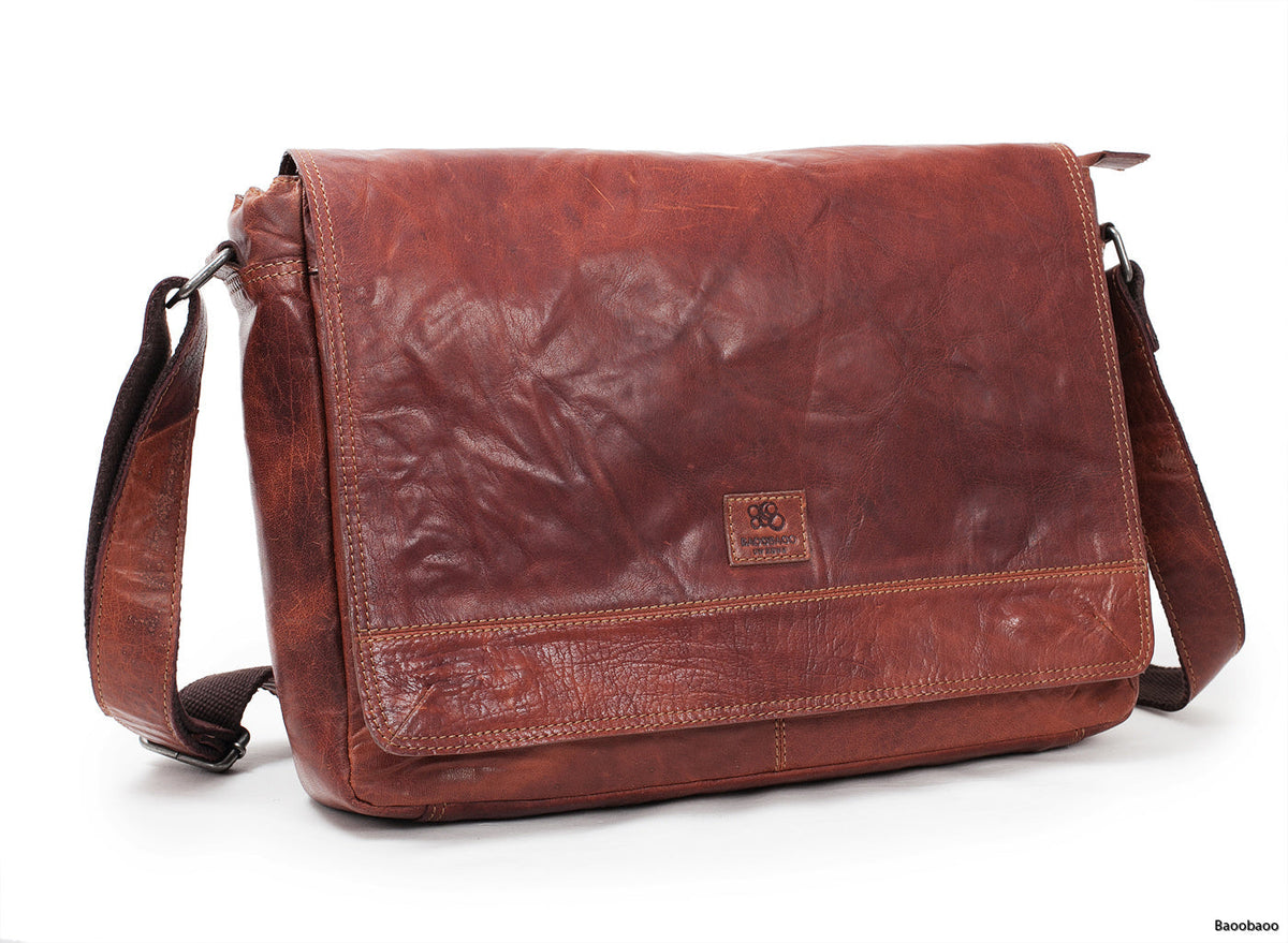 Baoobaoo Messenger Bag - Brandy Datorväska 15"