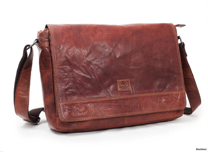 Baoobaoo Messenger Bag - Brandy Datorväska 15"
