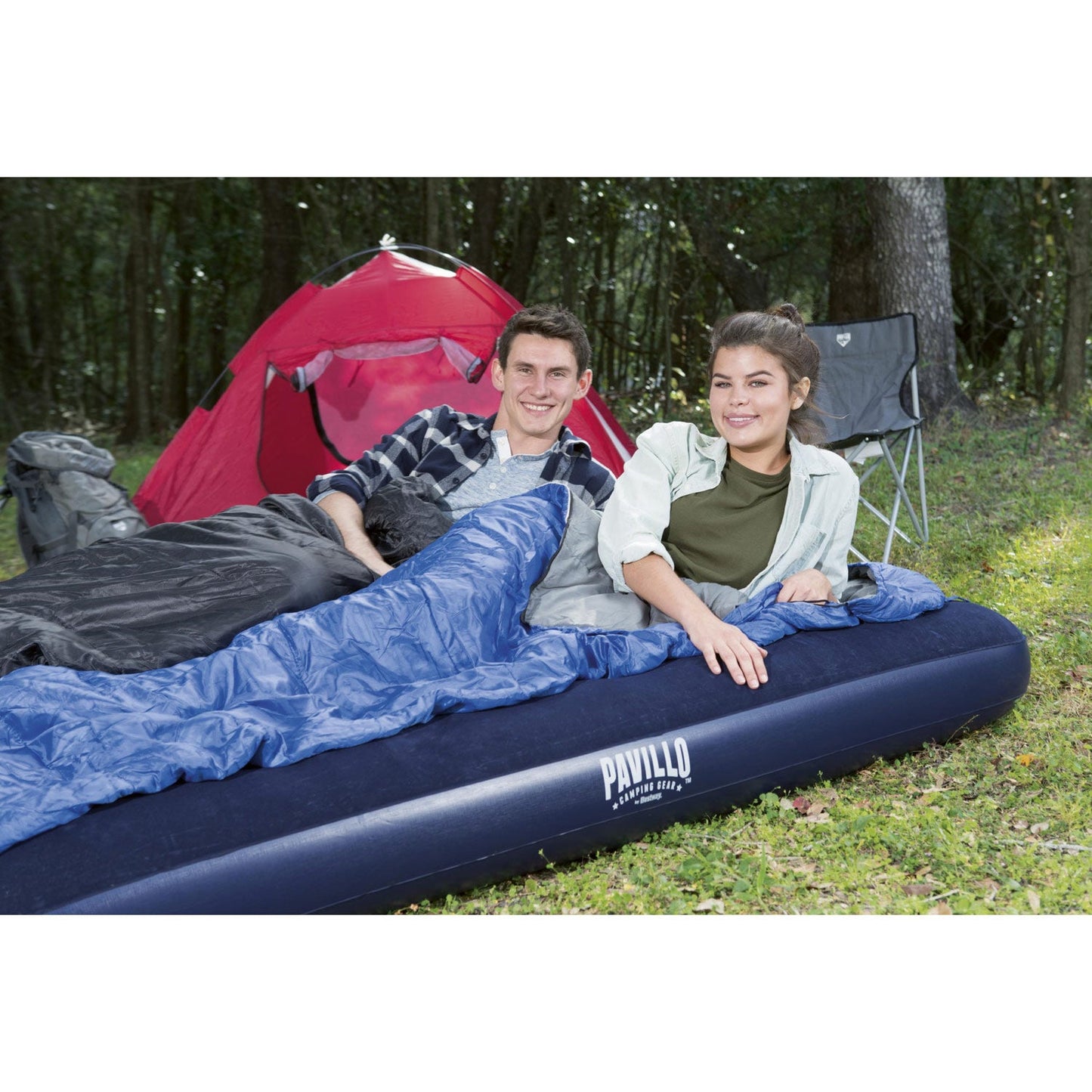 Bestway - Pavillo Luftmadrass 2.03m x 1.52m x 22cm