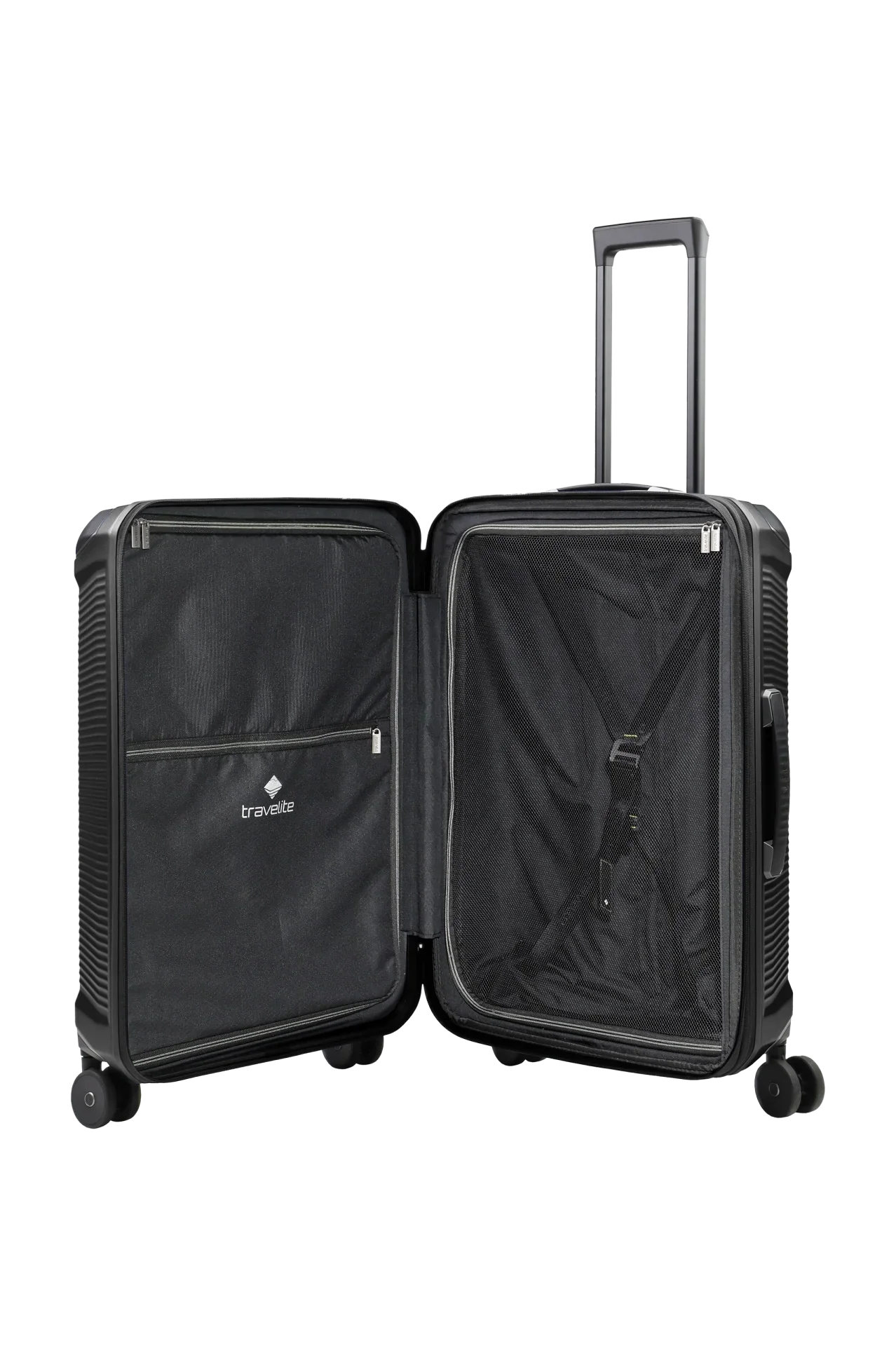 Travelite Millenium - Svart Mellanstor resväska 67cm