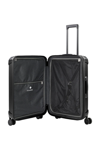 Travelite Millenium - Svart Mellanstor resväska 67cm