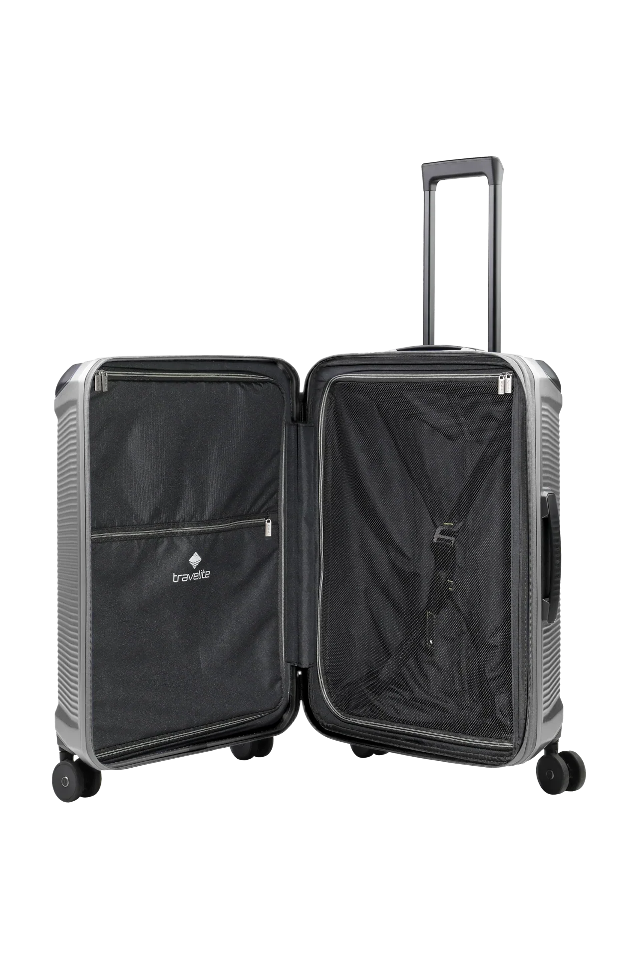 Travelite Millenium - Silver Mellanstor resväska 67cm