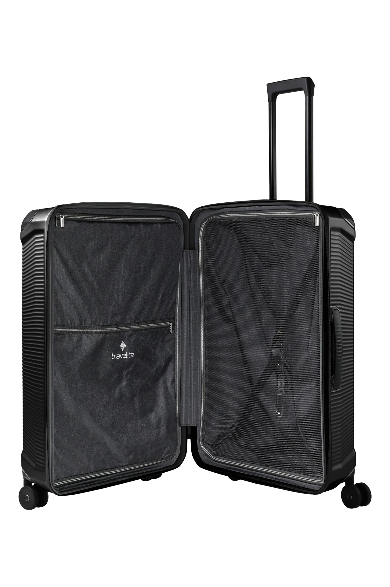 Travelite Millenium - Svart Stor resväska 76cm