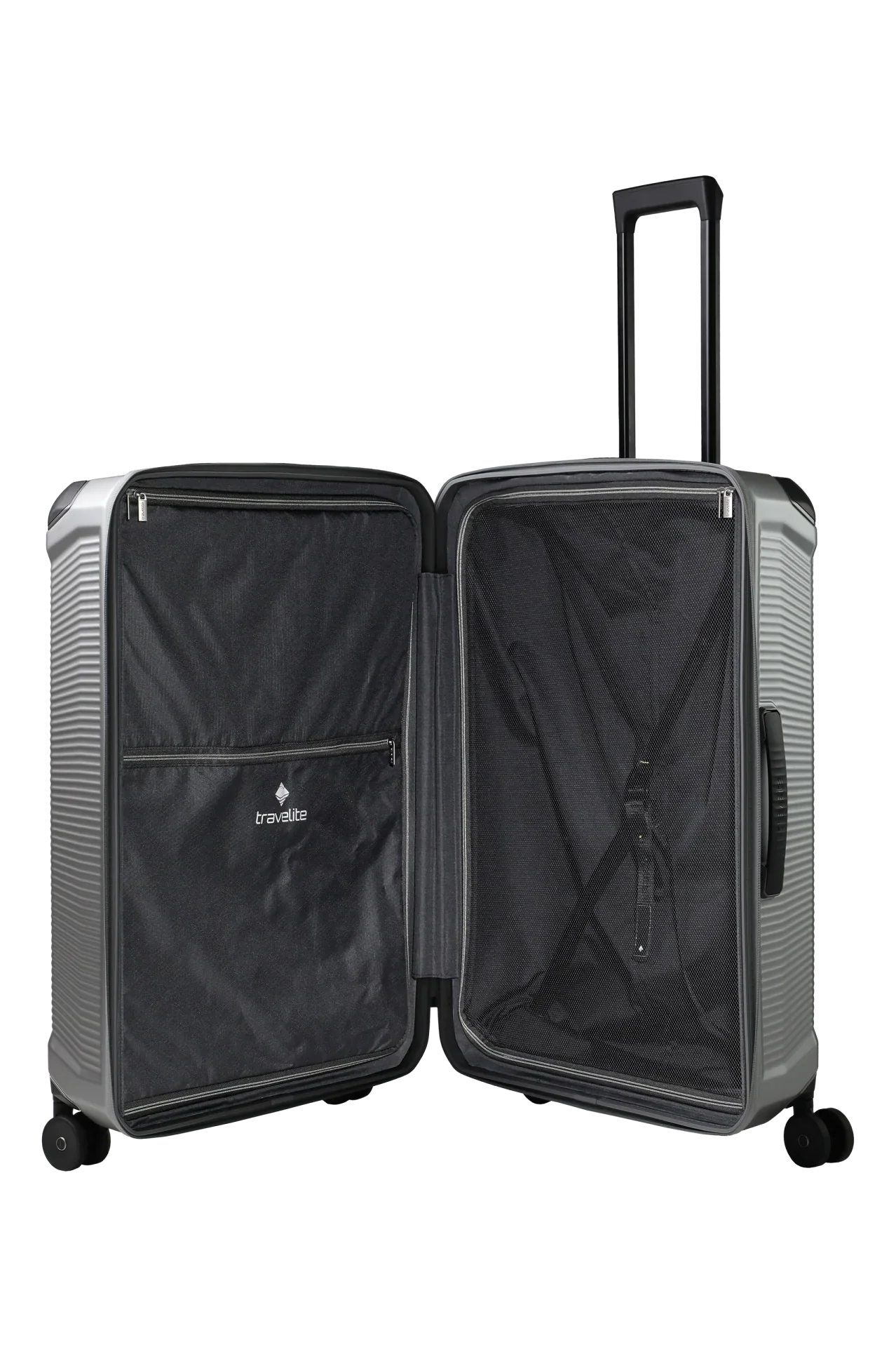 Travelite Millenium - Silver Stor resväska 76cm