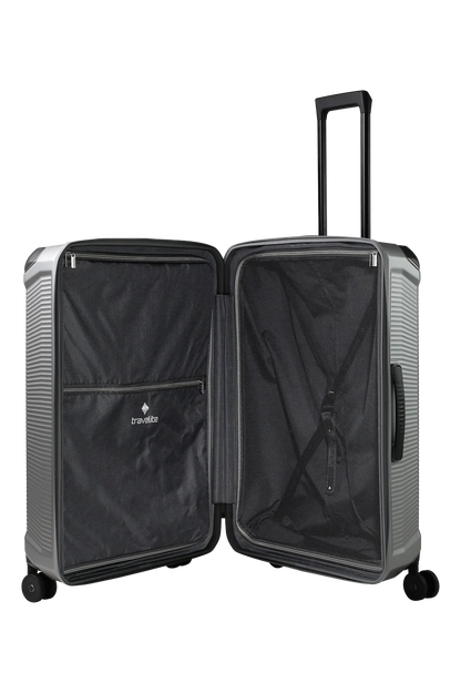 Travelite Millenium - Silver Stor resväska 76cm