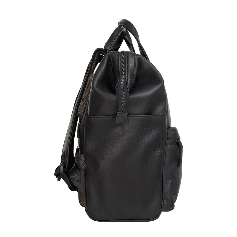 New Rebels Obsidian Tremont Ryggsäck i Läder – Svart