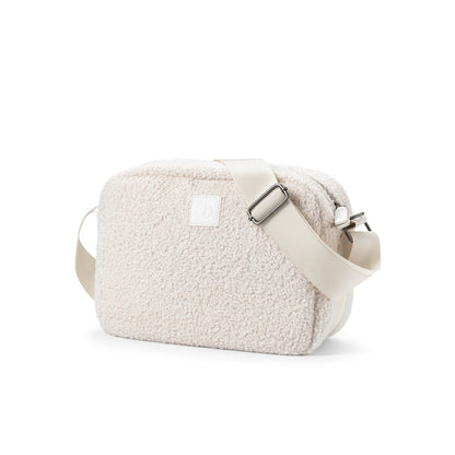 Skötväska Cross Body - White Bouclé