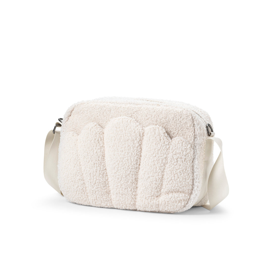 Skötväska Cross Body - White Bouclé