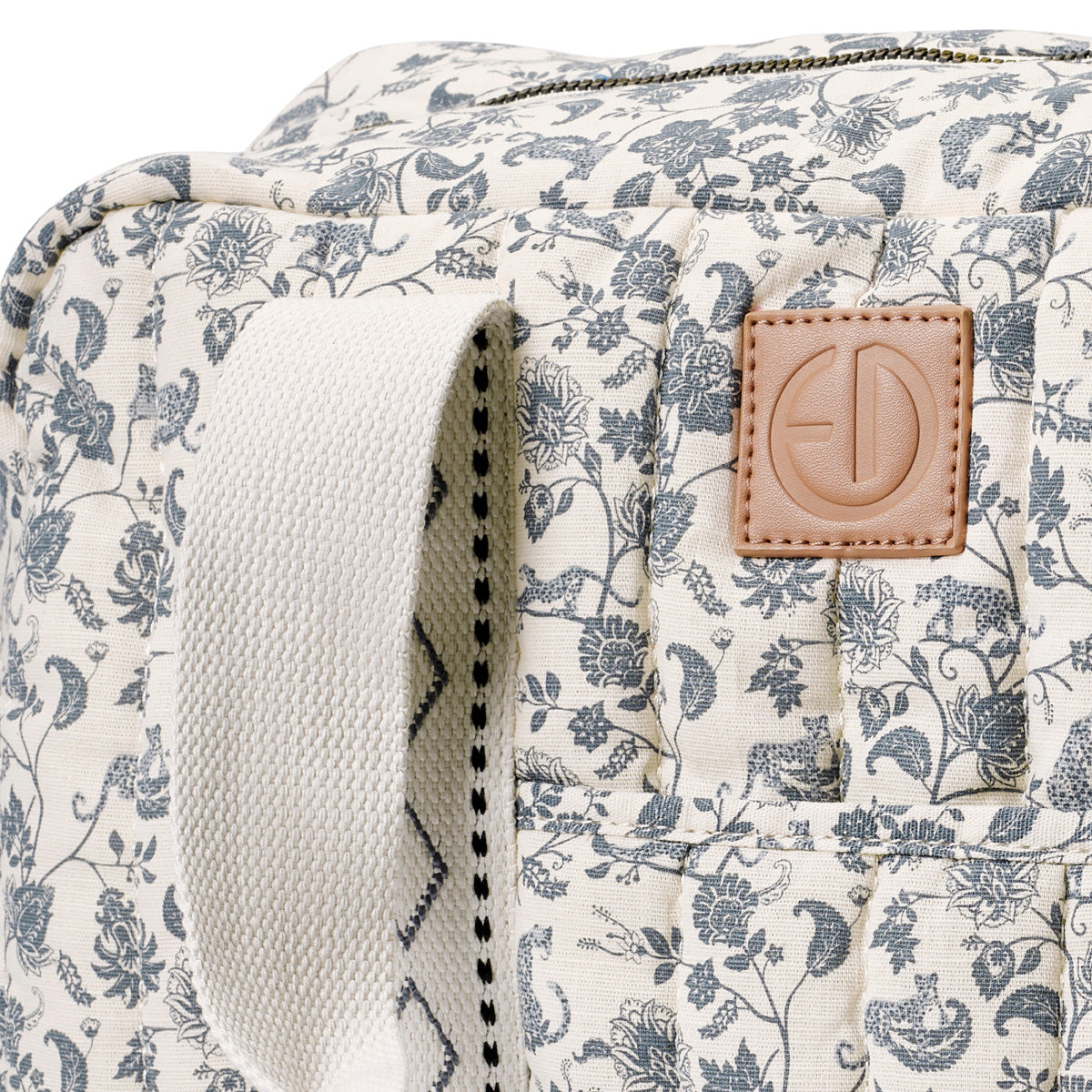 Elodie - Skötväska Quilted - Garden Leo Toile
