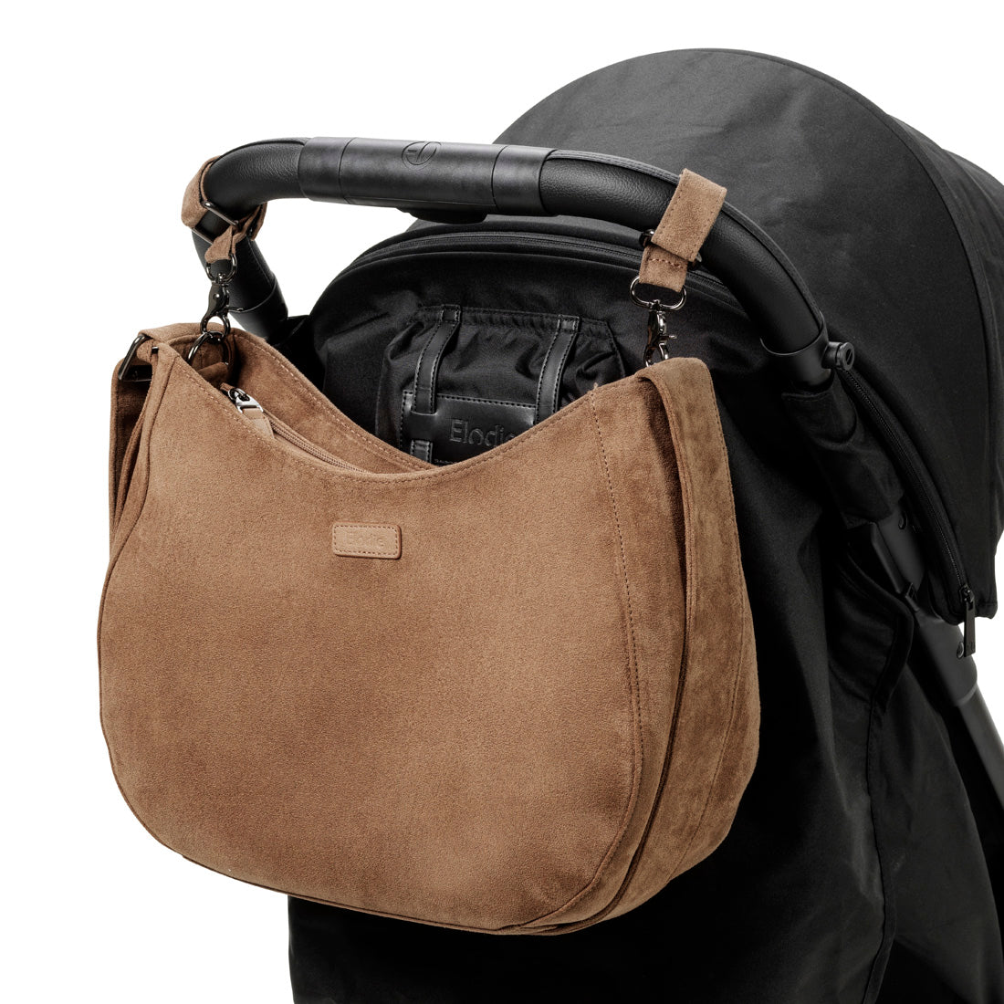 Elodie - Skötväska Moon Bag - Caramel Brown
