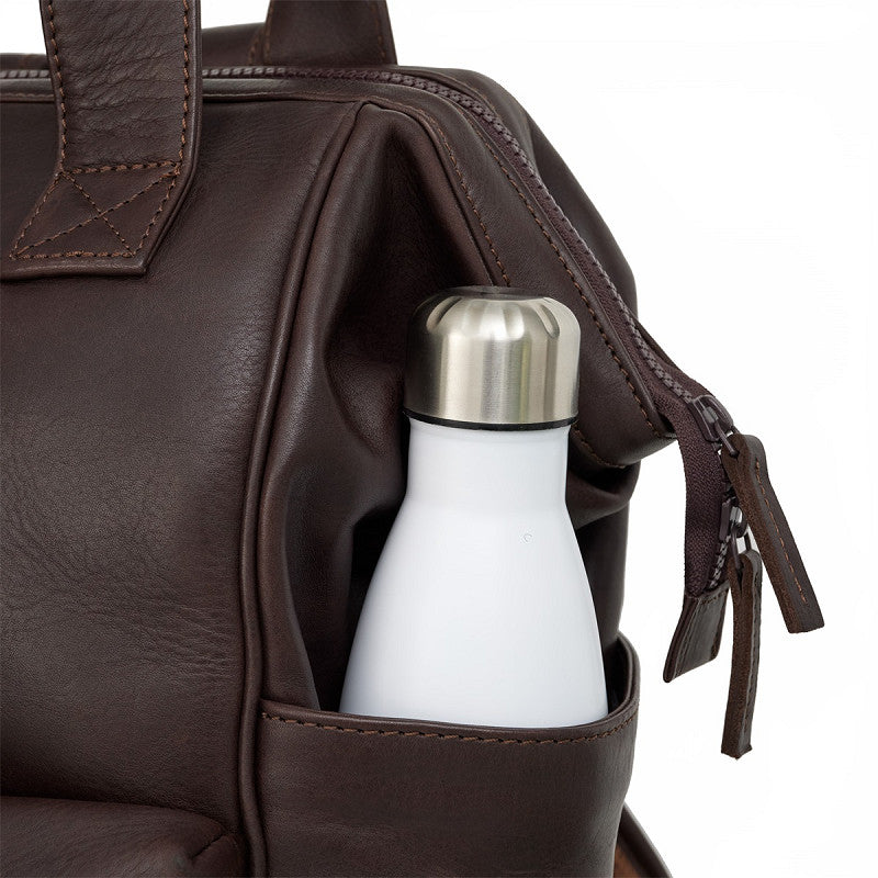 New Rebels Obsidian Tremont Ryggsäck i Läder – Brun