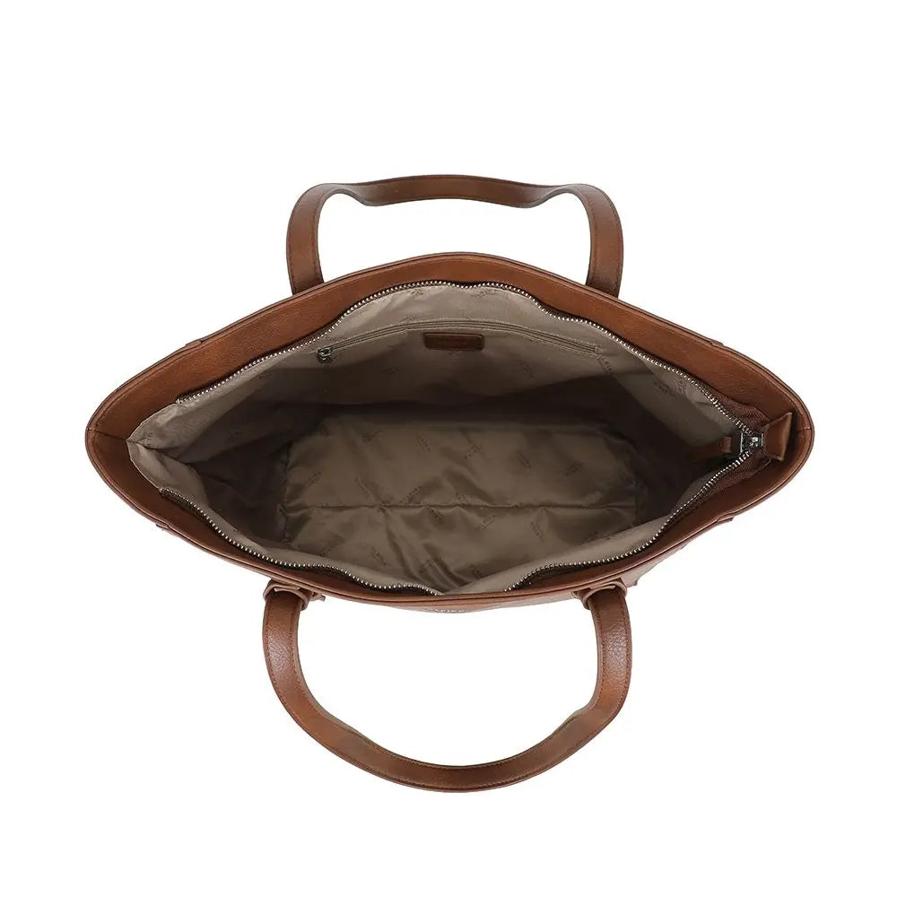 Ulrika Design Noos - Brun Toteväska 43cm