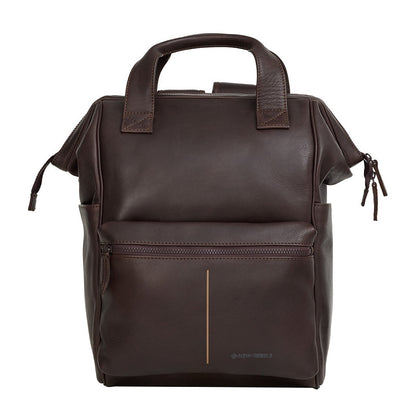 New Rebels Obsidian Tremont Ryggsäck i Läder – Brun