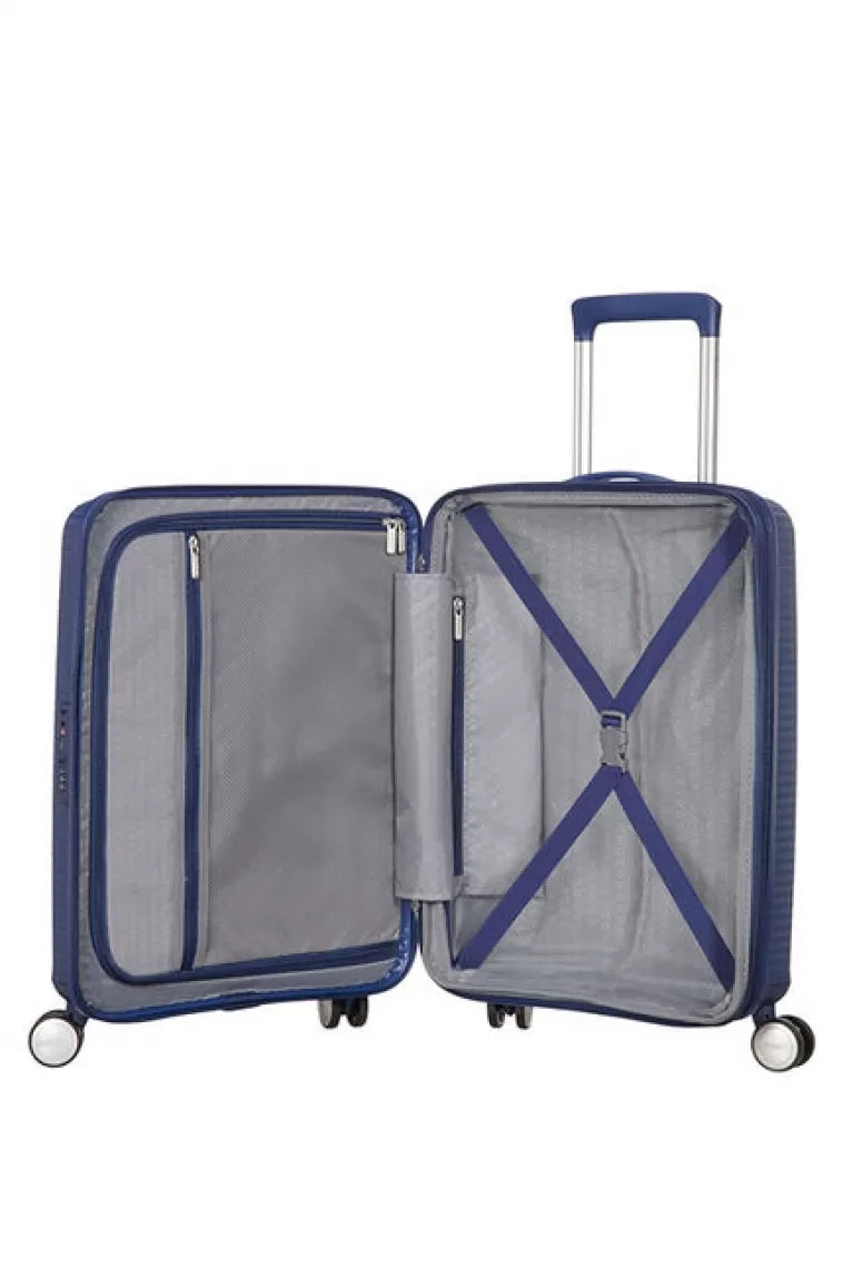 American Tourister Soundbox - Navy Kabinväska 55cm