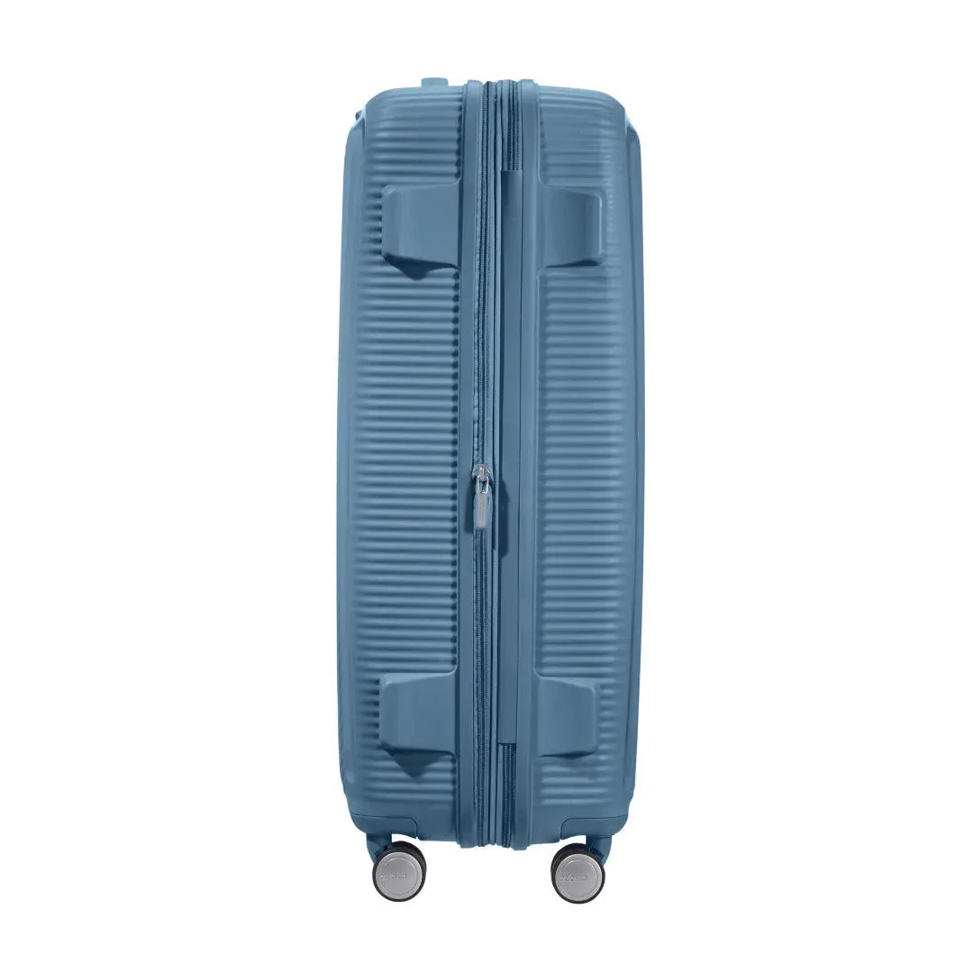 American Tourister Soundbox - Stenblå Stor Resväska 77cm