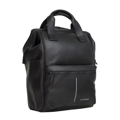 New Rebels Obsidian Tremont Ryggsäck i Läder – Svart