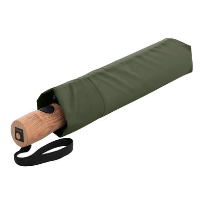 Knirps Paraply Timber Duomatic Oliv