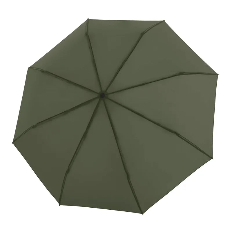 Knirps Paraply Timber Duomatic Oliv