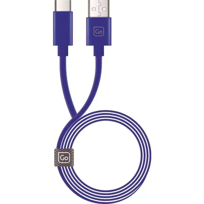 Go Travel USB-C Connector Kabel 2M - Blå
