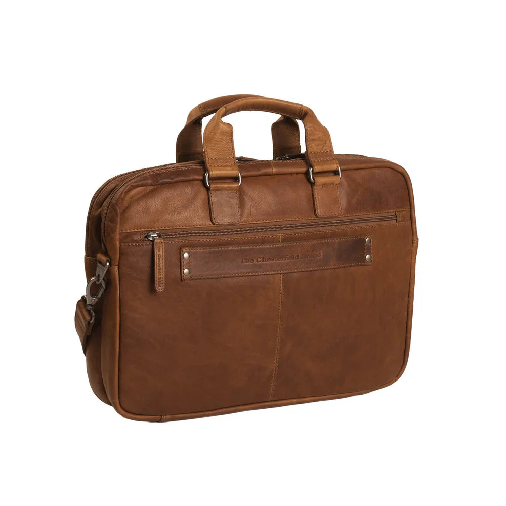 The Chesterfield Brand Seth – Datorportfölj 15" – Cognac