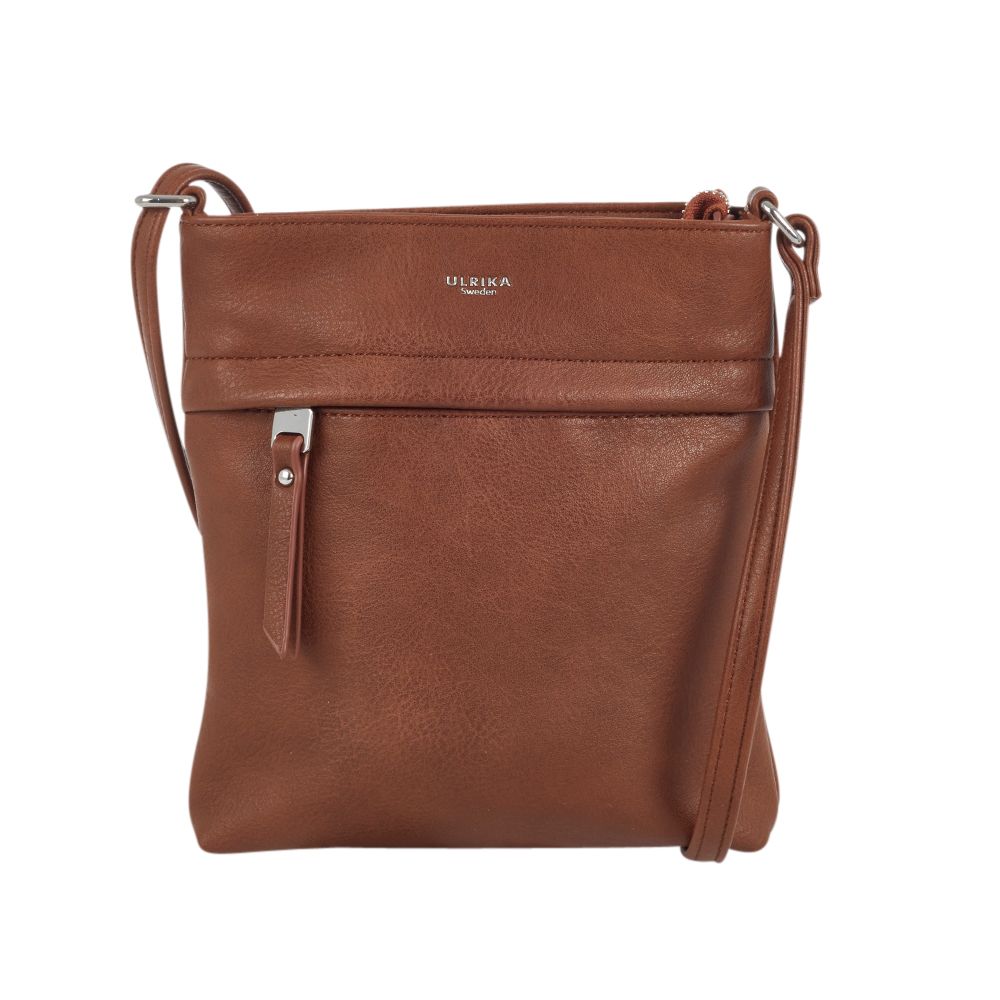Ulrika Design Noos – Axelremsväska 21cm – Brun