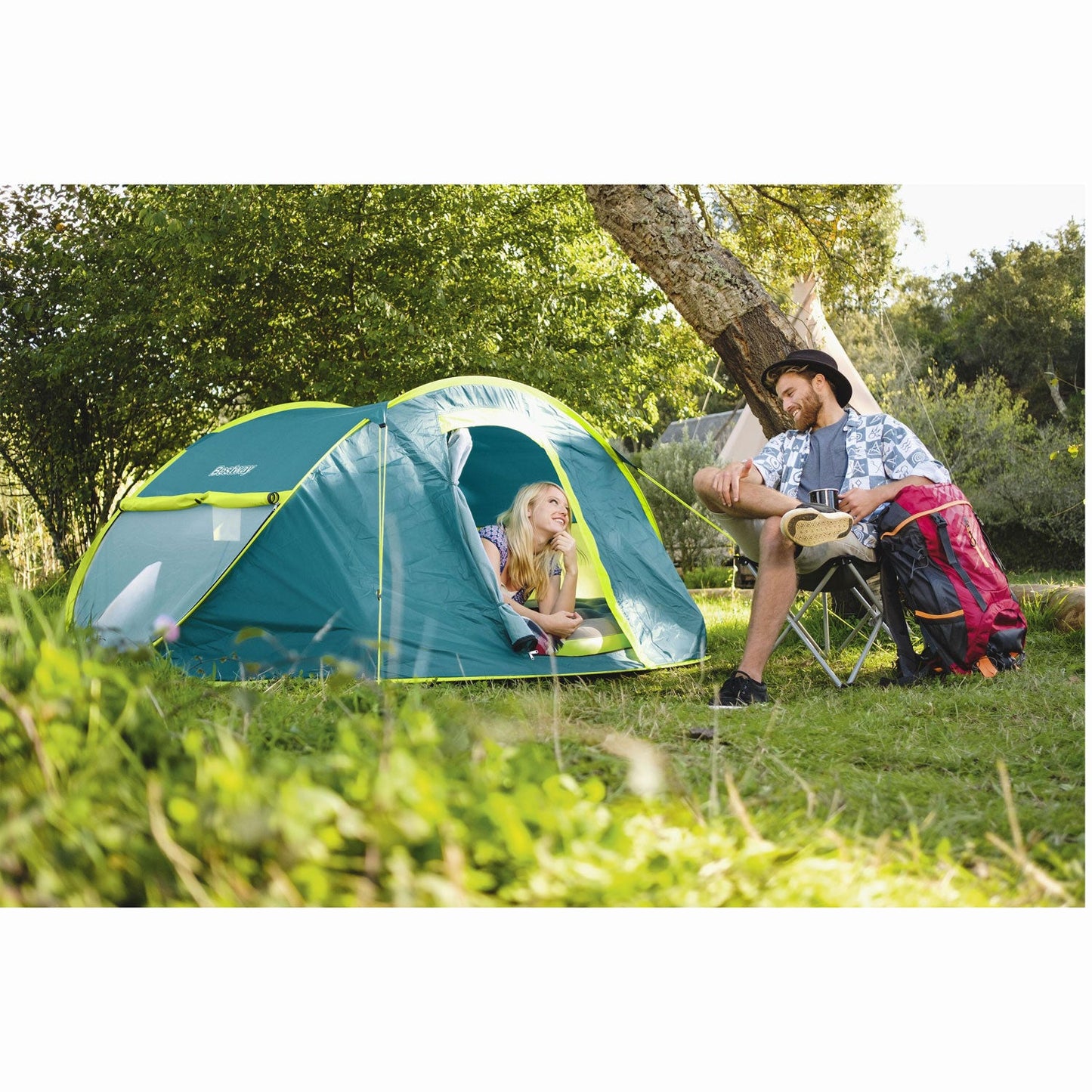 Bestway - Coolmount Familjetält 4man 2.10m x 2.40m x 1.00m