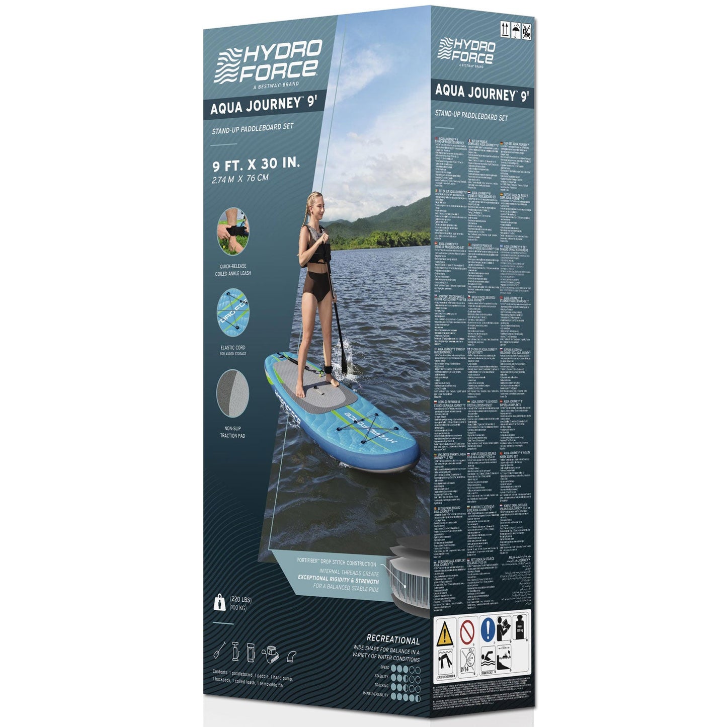 Stand-Up Paddleboard Set Aqua Journey 2.74m x 76cm x 12cm