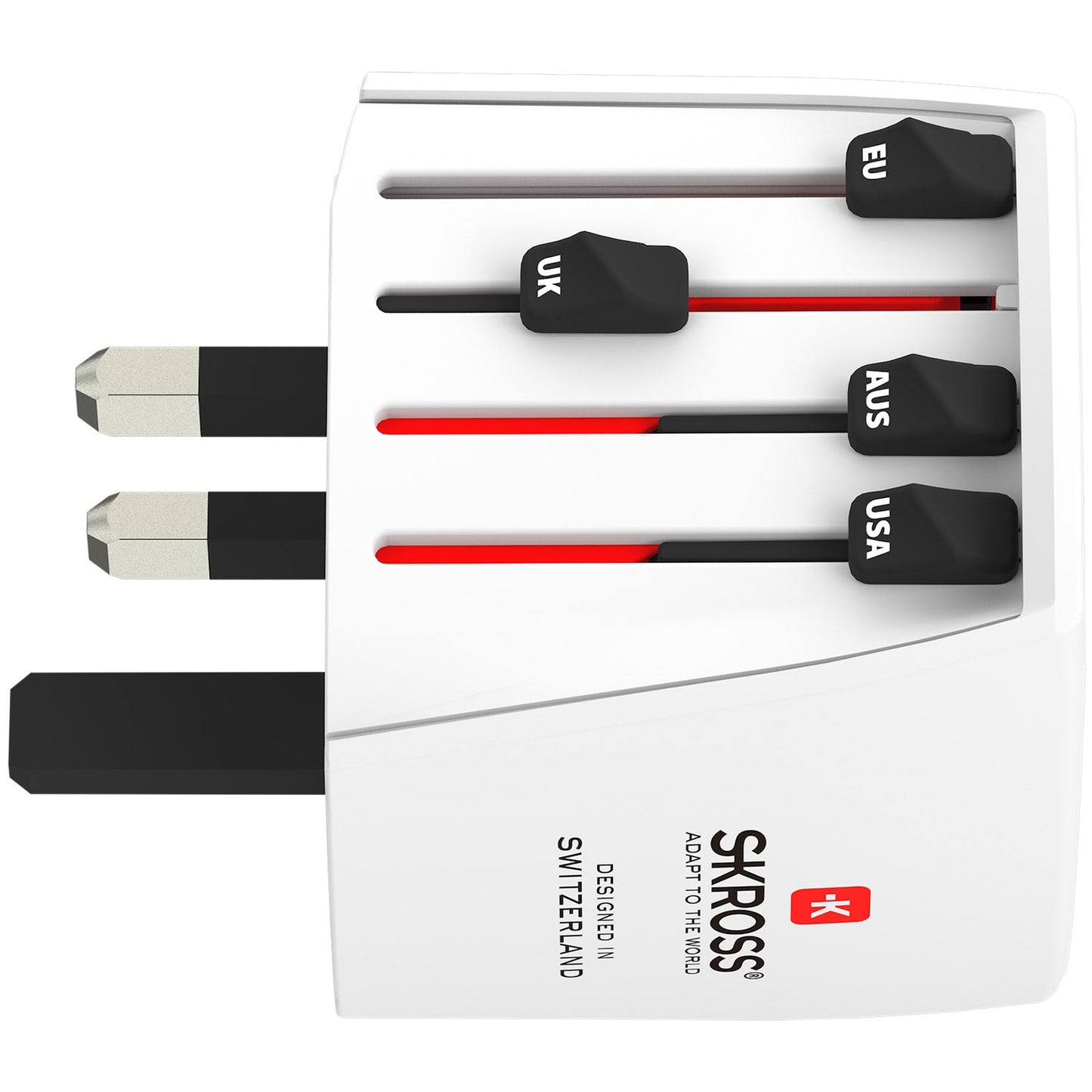 SKROSS - Världsreseadapter MUV Micro Ojordad