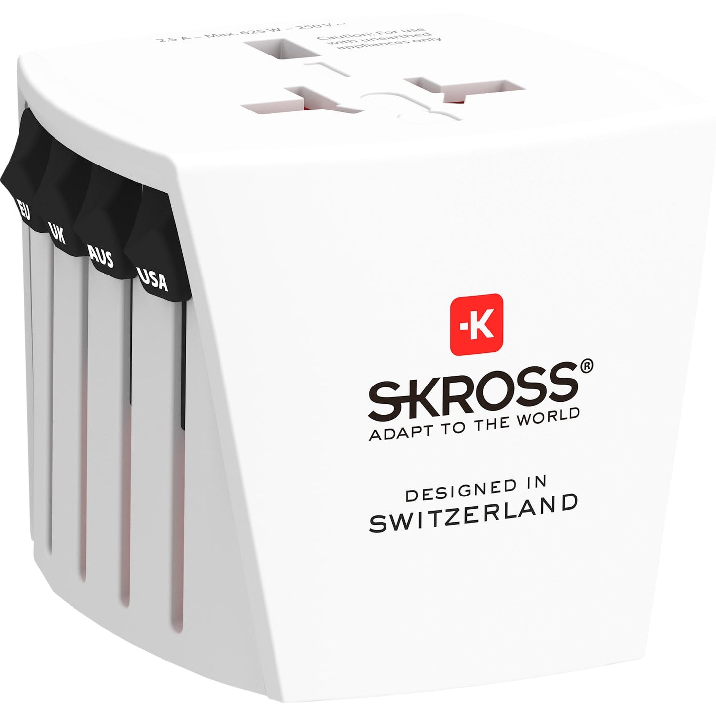 SKROSS - Världsreseadapter MUV Micro Ojordad