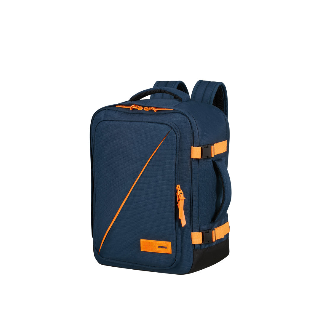 American Tourister Take2Cabin Casual S/M Ryggsäck 40cm - Dark Navy/Orange