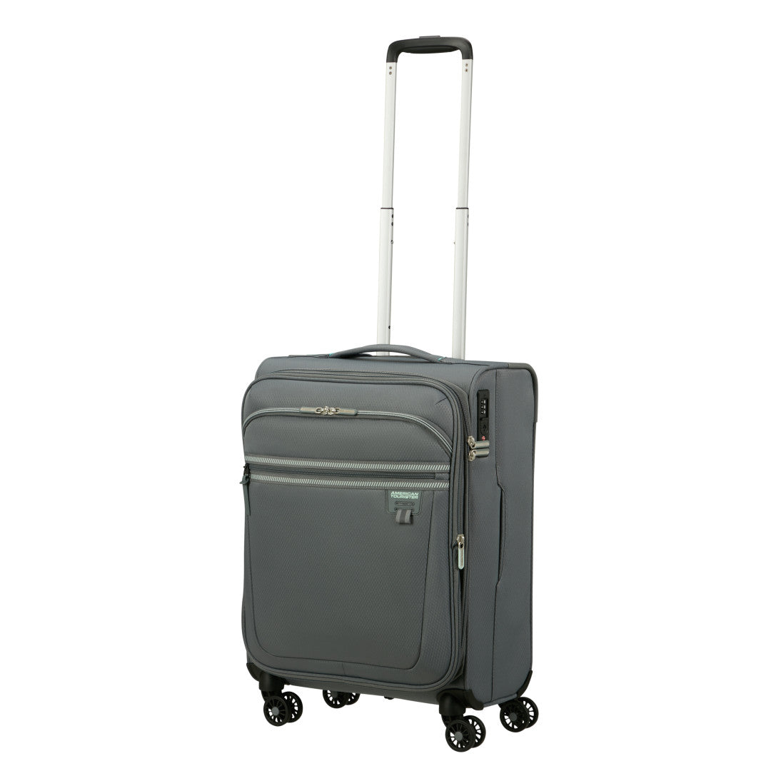 American Tourister Aerospin Spinner Kabinväska 55cm – Grå