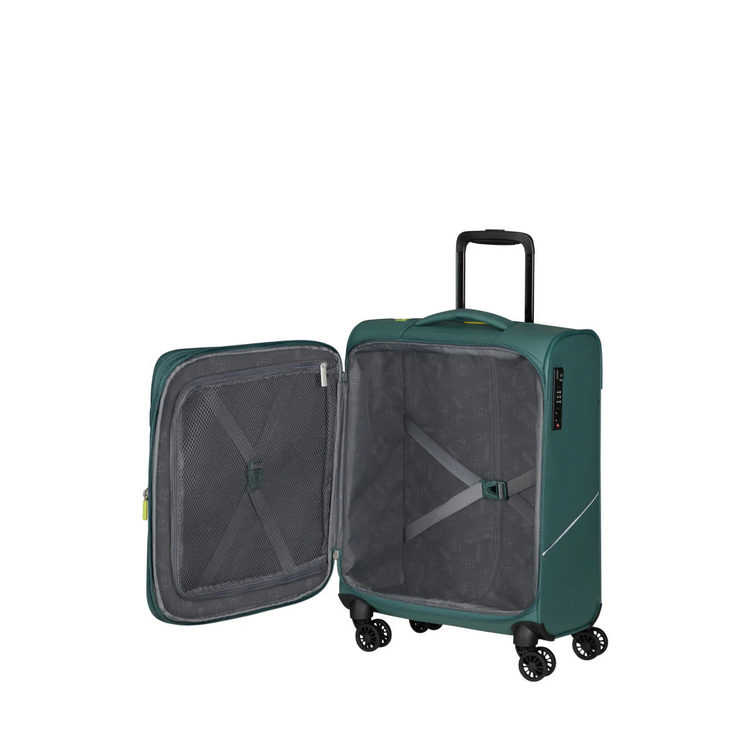 American Tourister Summerride Kabinväska 55cm – Grön