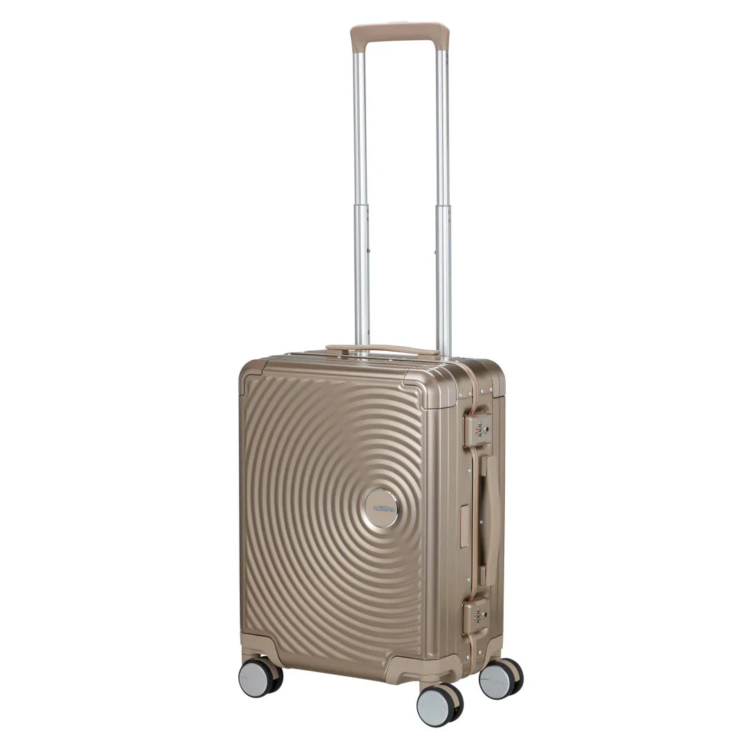American Tourister Soundbox ALU Kabinväska 55cm – Brons