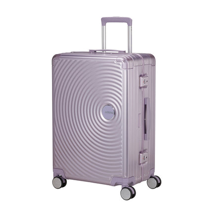 American Tourister Soundbox ALU Mellanstor Resväska 68cm – Stormy Lilac