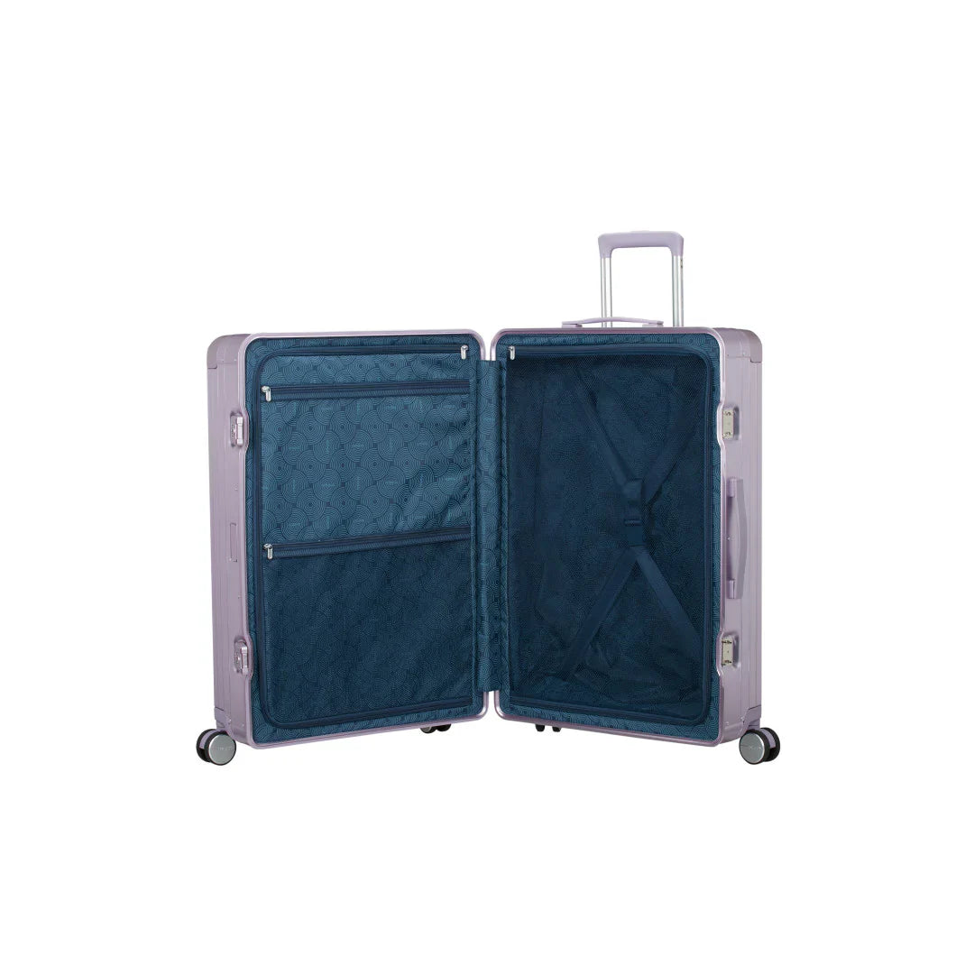 American Tourister Soundbox ALU Stor Resväska 77cm - Stormy Lilac