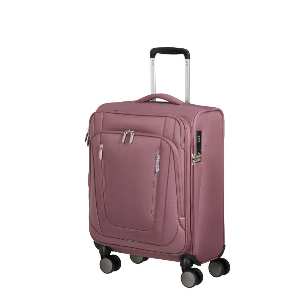 American Tourister Wanderlite - Galactic Mauve Kabinväska 55cm