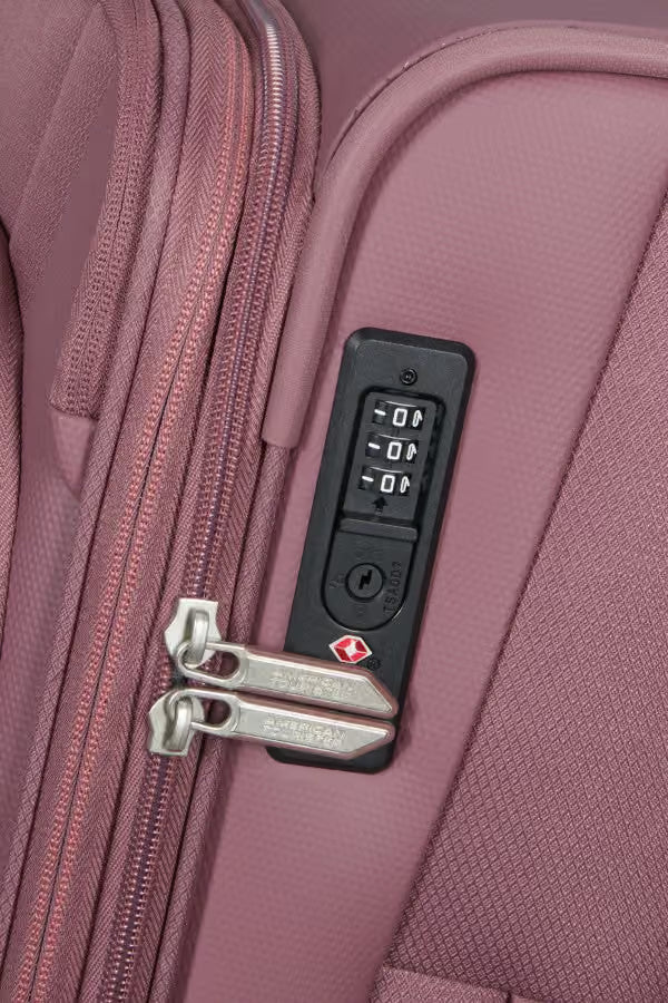 American Tourister Wanderlite - Galactic Mauve Kabinväska 55cm