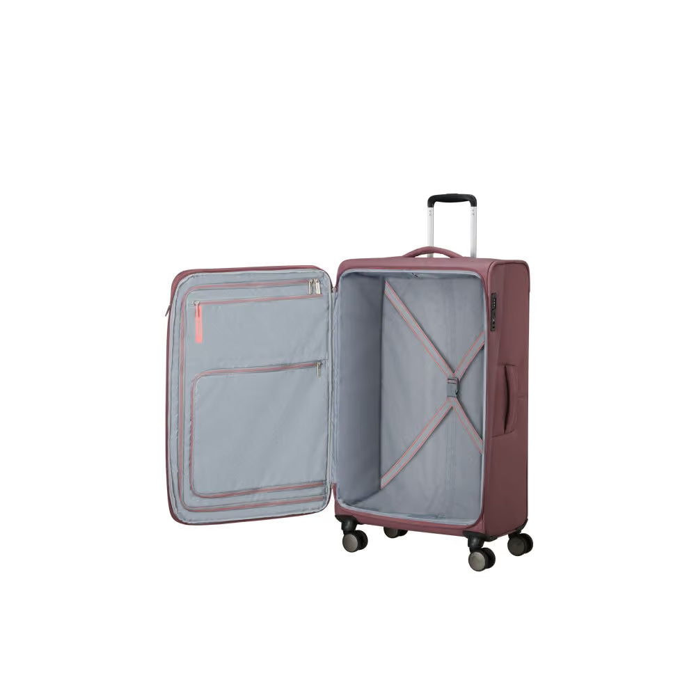 American Tourister Wanderlite - Galactic Mauve Stor Resväska 79cm