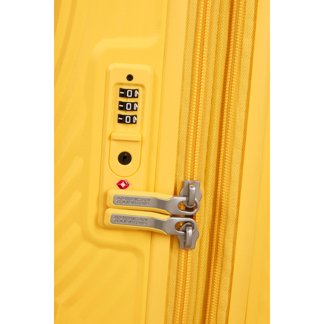 American Tourister Mickey Magic Kabinväska 55 cm – Blomgul