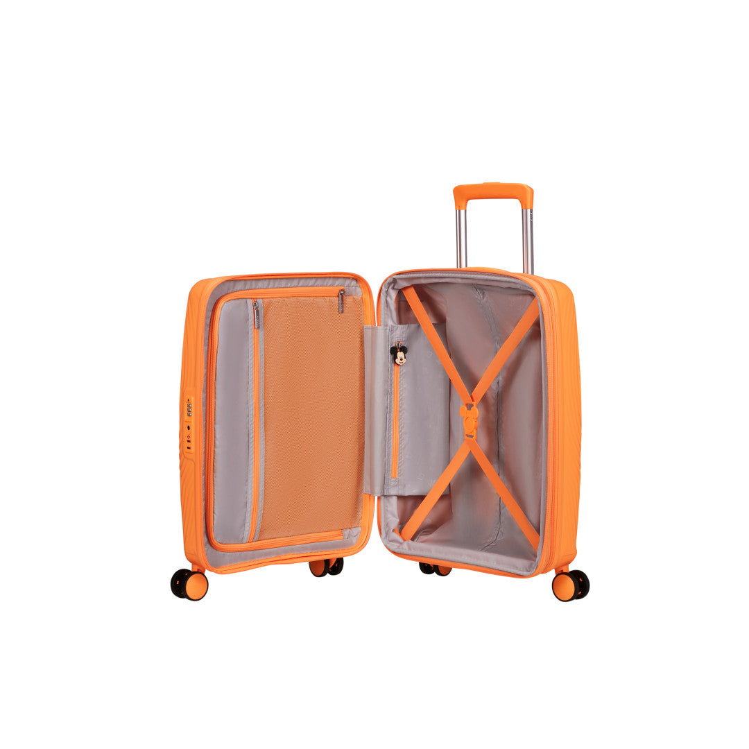 American Tourister Mickey Magic Kabinväska 55 cm – Mickey Peachy Orange