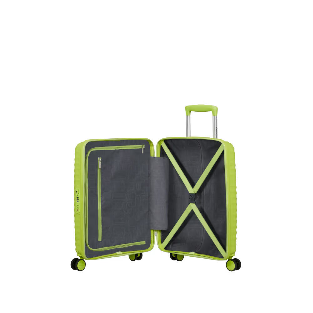 American Tourister Diablast - Hyper Lime Kabinväska 55cm