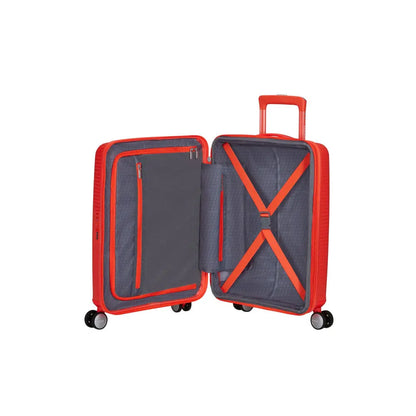 American Tourister Soundbox - Neon Orange Kabinväska 55cm