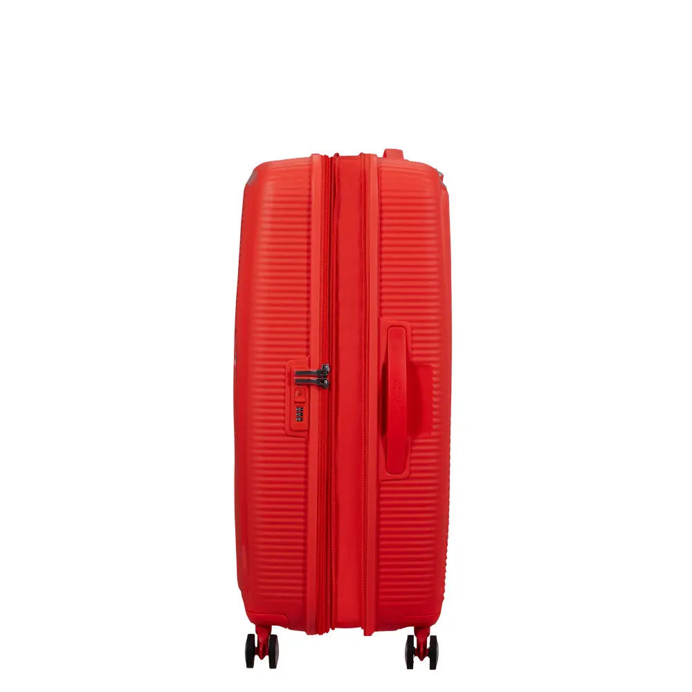 American Tourister Soundbox - Neon Orange Stor Resväska 77cm
