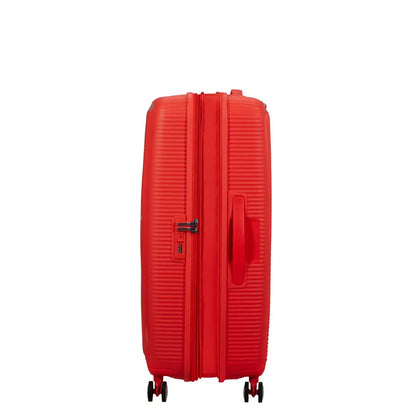 American Tourister Soundbox - Neon Orange Stor Resväska 77cm