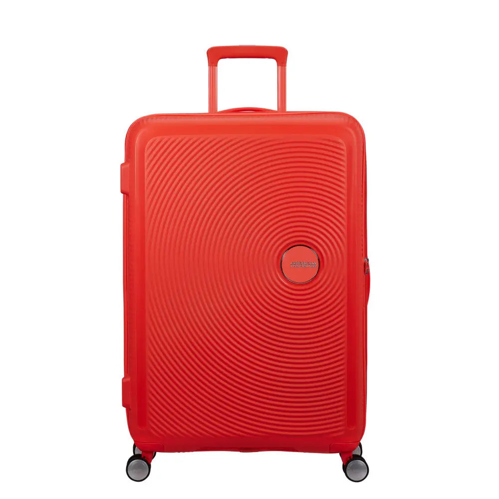American Tourister Soundbox - Neon Orange Stor Resväska 77cm