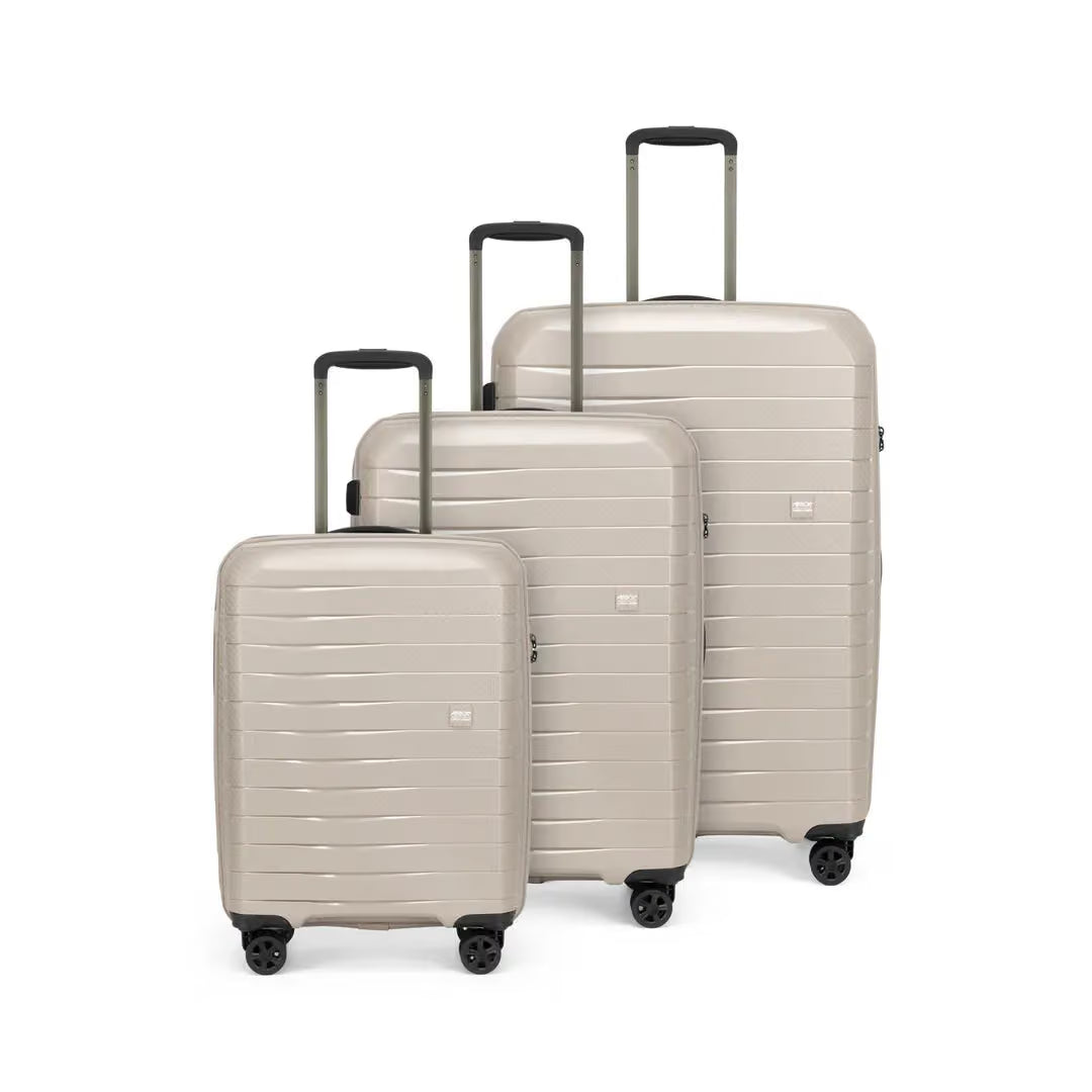 Airbox AZ18 - Champagne Resväskor 3-pack